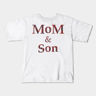 Mon and son in wax fabric Kids T-Shirt